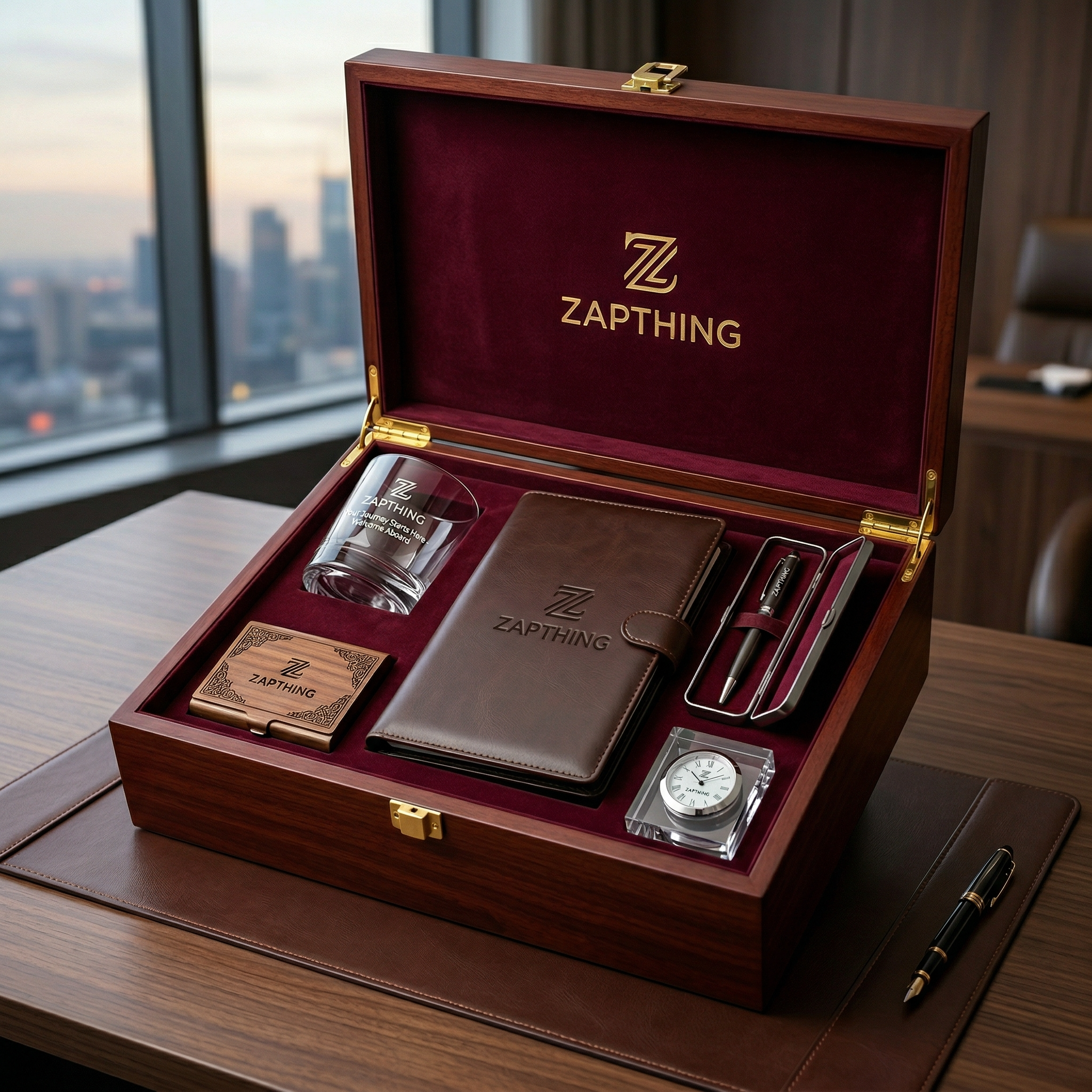 Zapthing Corporate - Executive Mahogany