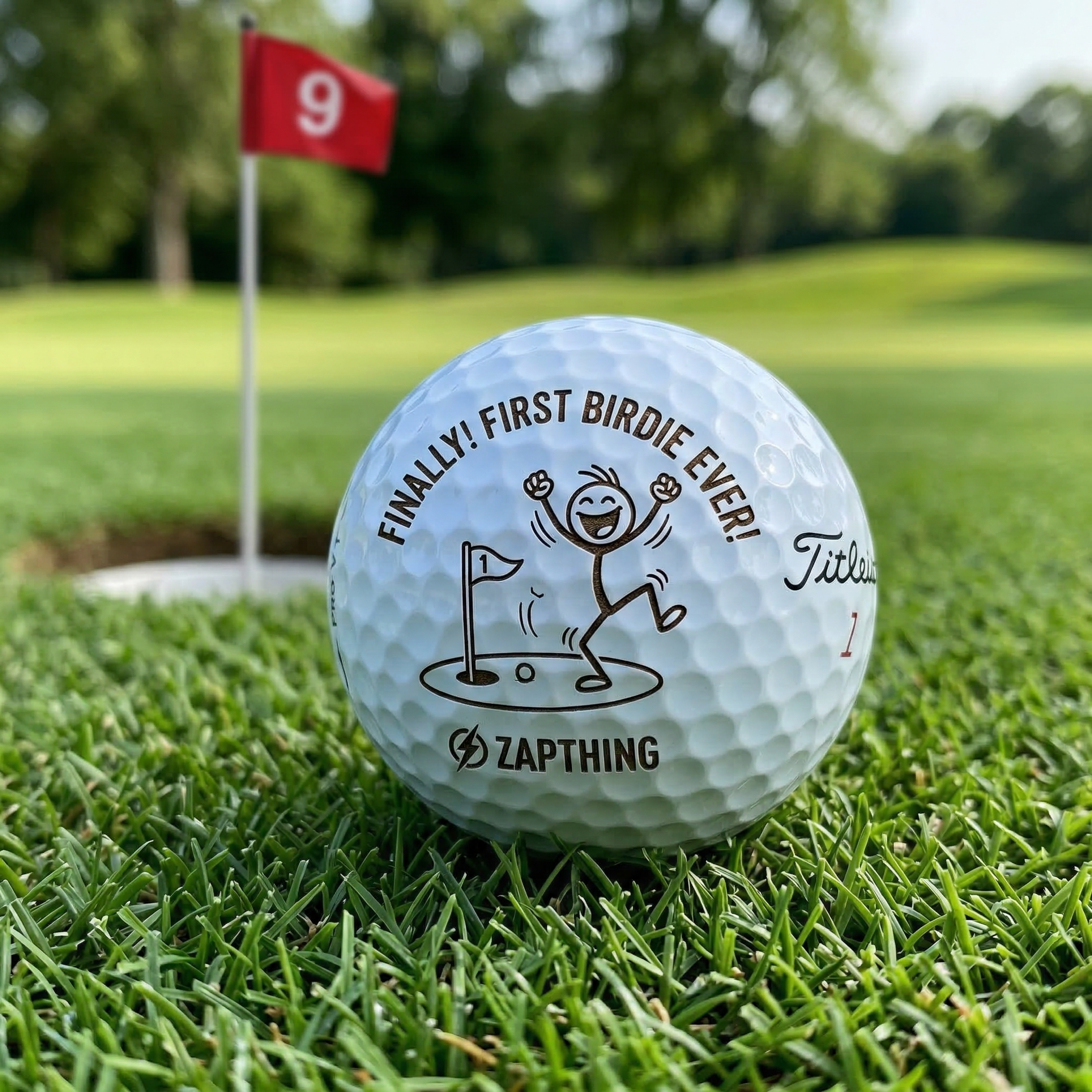 Zapthing Ball - First Birdie Ever