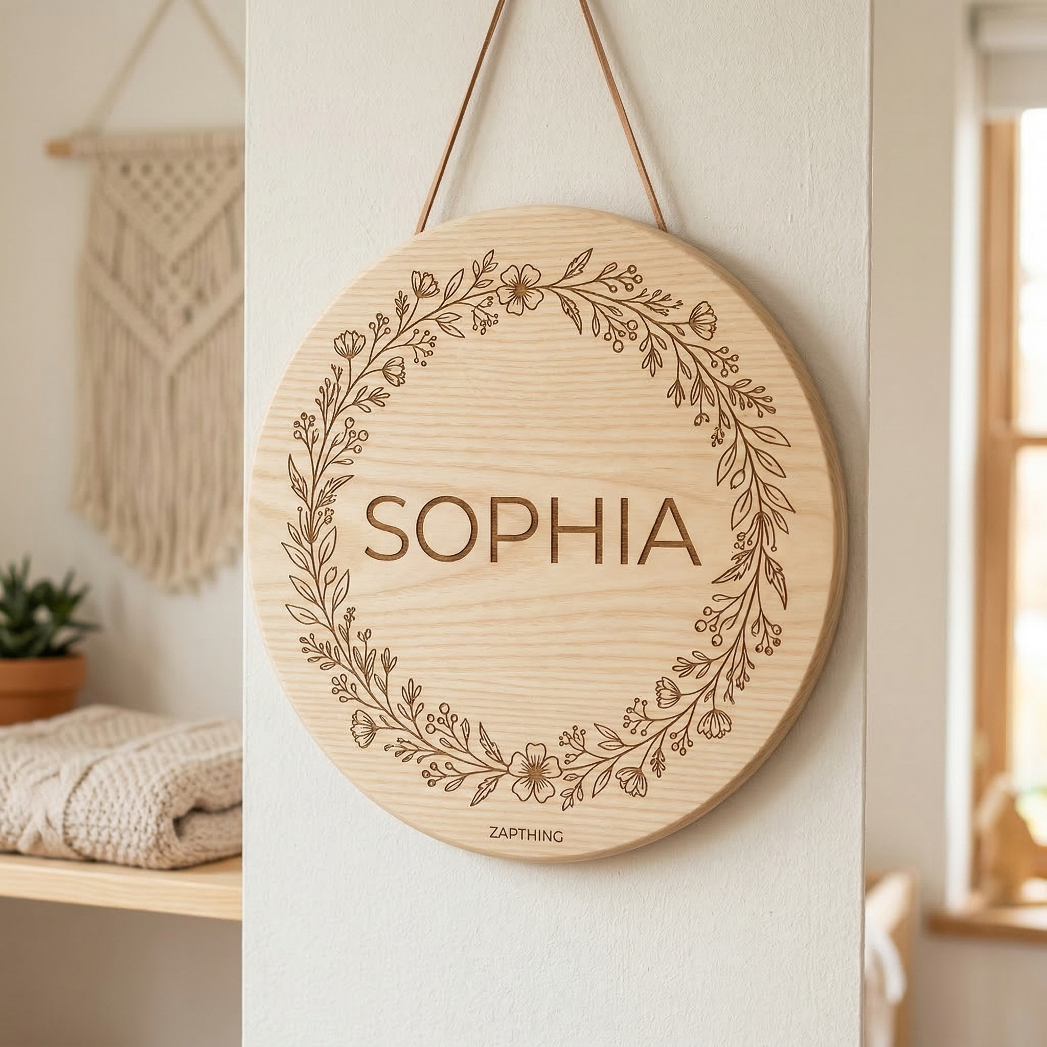 Zapthing Baby Plaque - SOPHIA