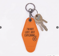 Zapthing Keychain - Not Lost Exploring